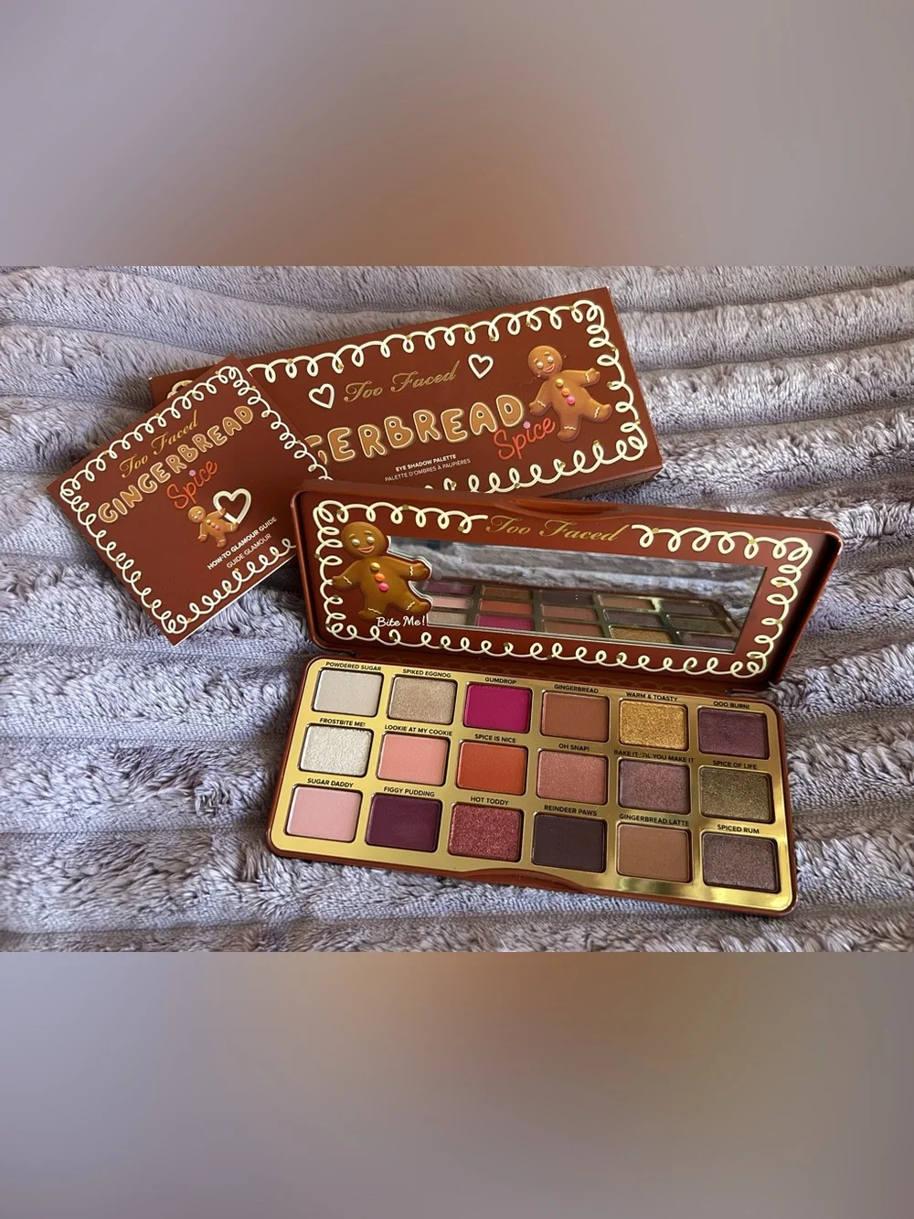 NIB Too Faced Gingerbread Spice Eyeshadow Palette